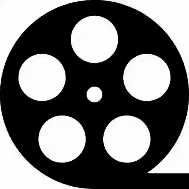 Film Reel Black