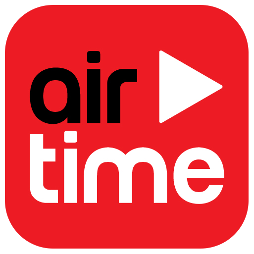 Image of just the red airtime app logo without anything else 