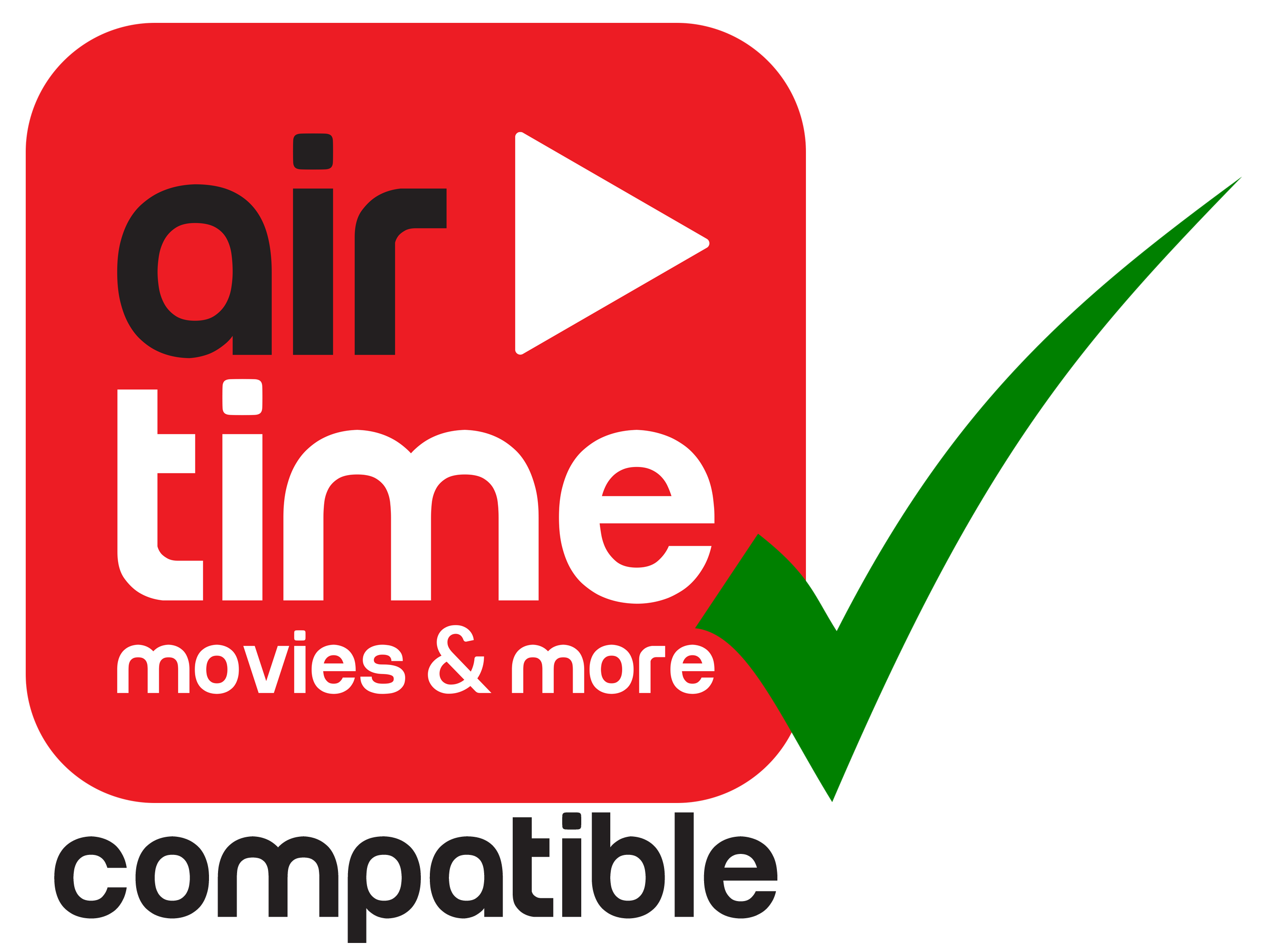 Image of the Airtime App compatible logo